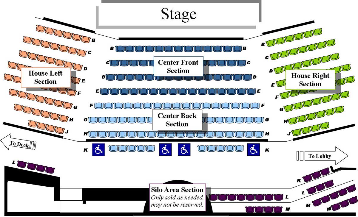 theater seating chart